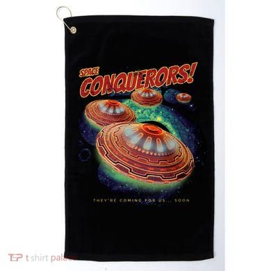 Space Conquerors Golf Towel