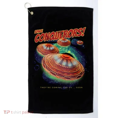 Space Conquerors Golf Towel