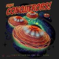 Space Conquerors Golf Towel thumb 3