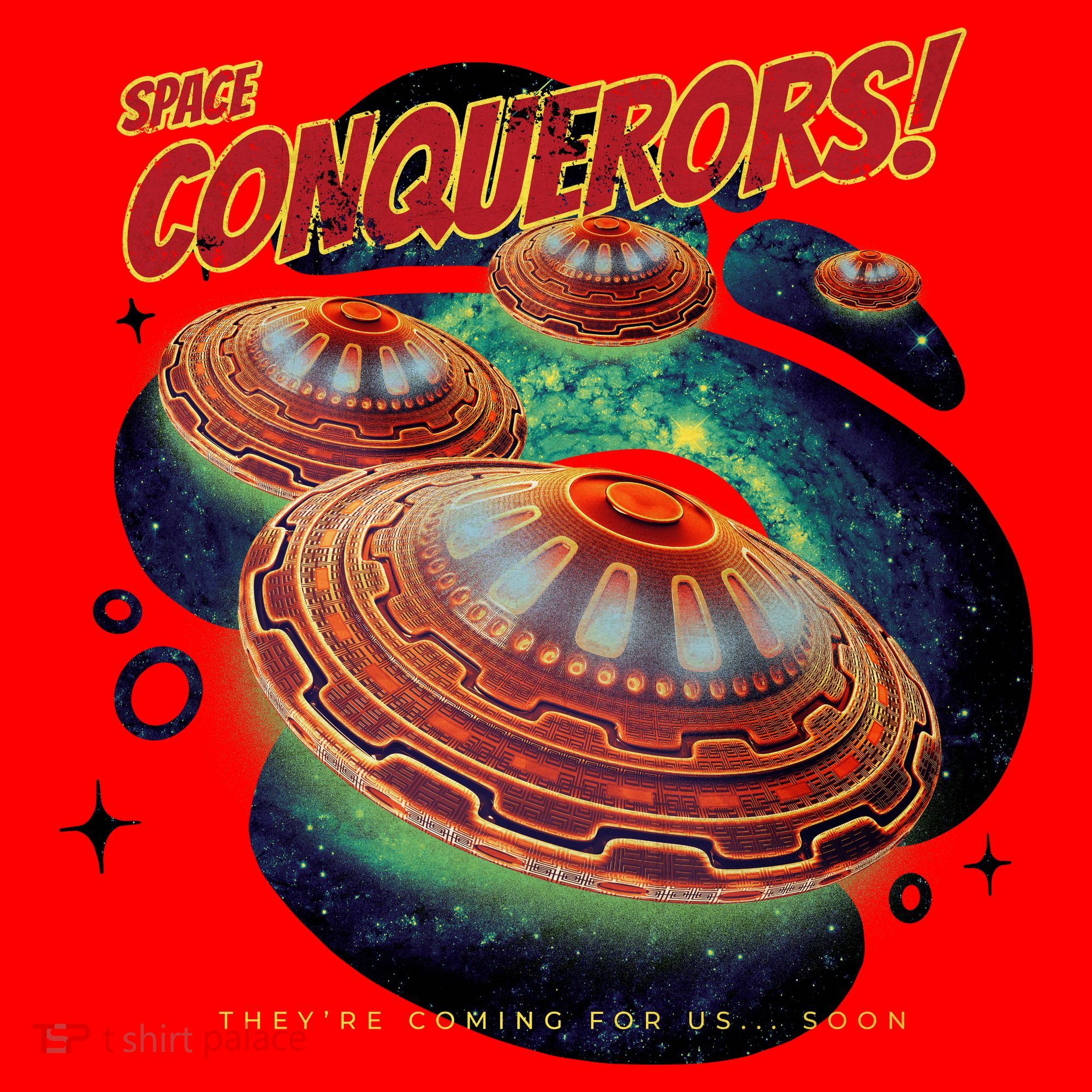 Space Conquerors Santa Hat