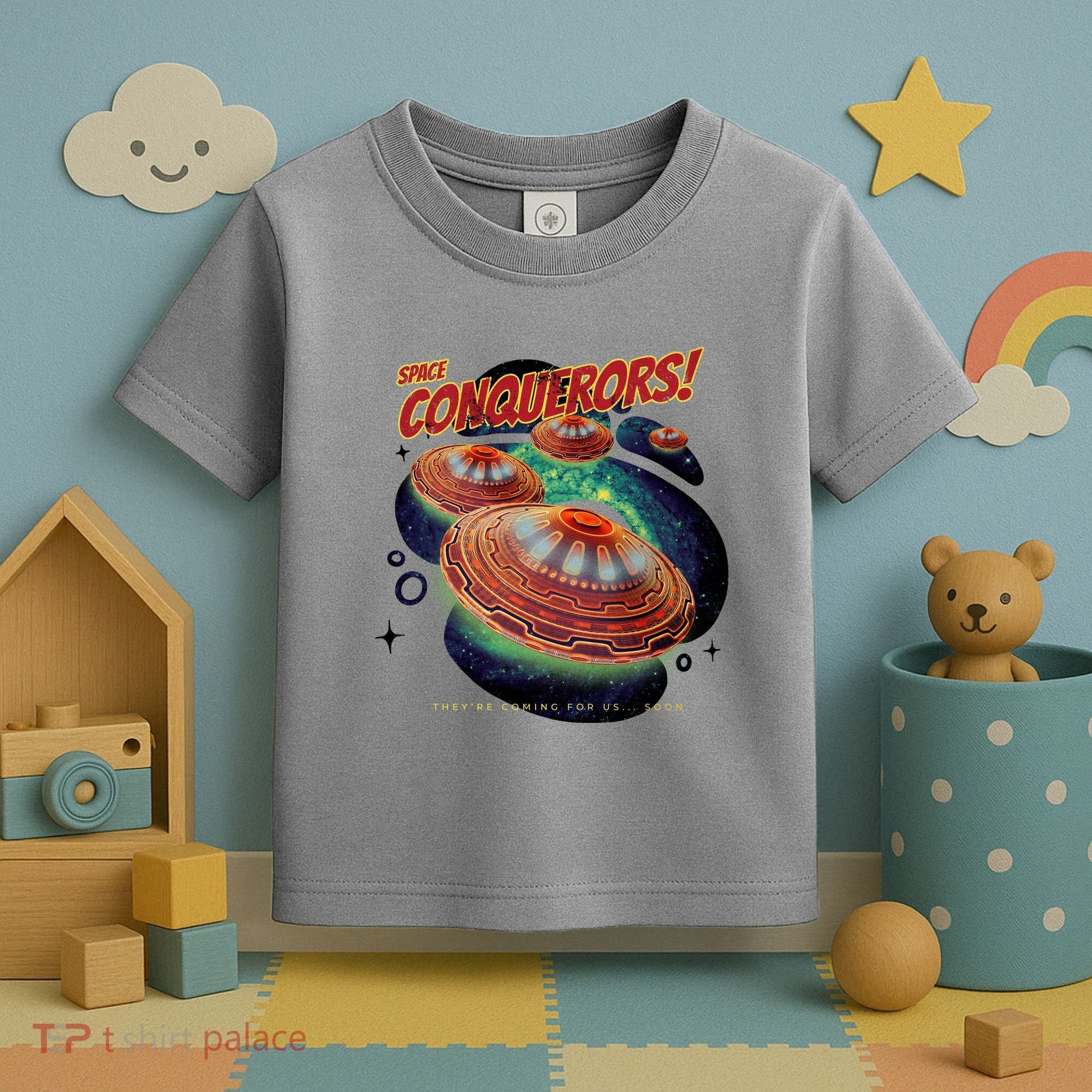 Space Conquerors Toddler T-Shirt