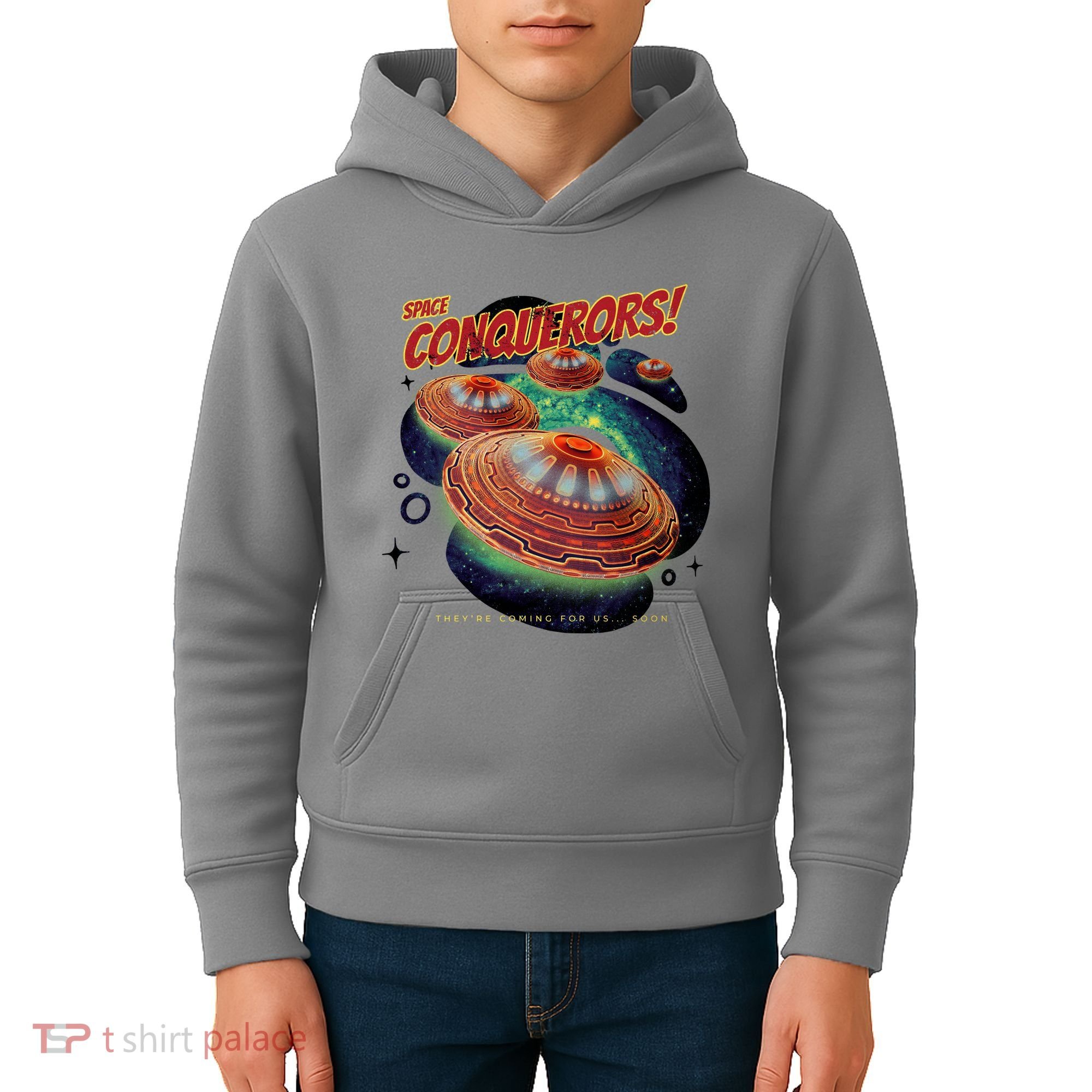 Space Conquerors Kids Hoodie