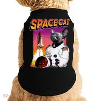 Space Cat Doggie Tank thumb 0