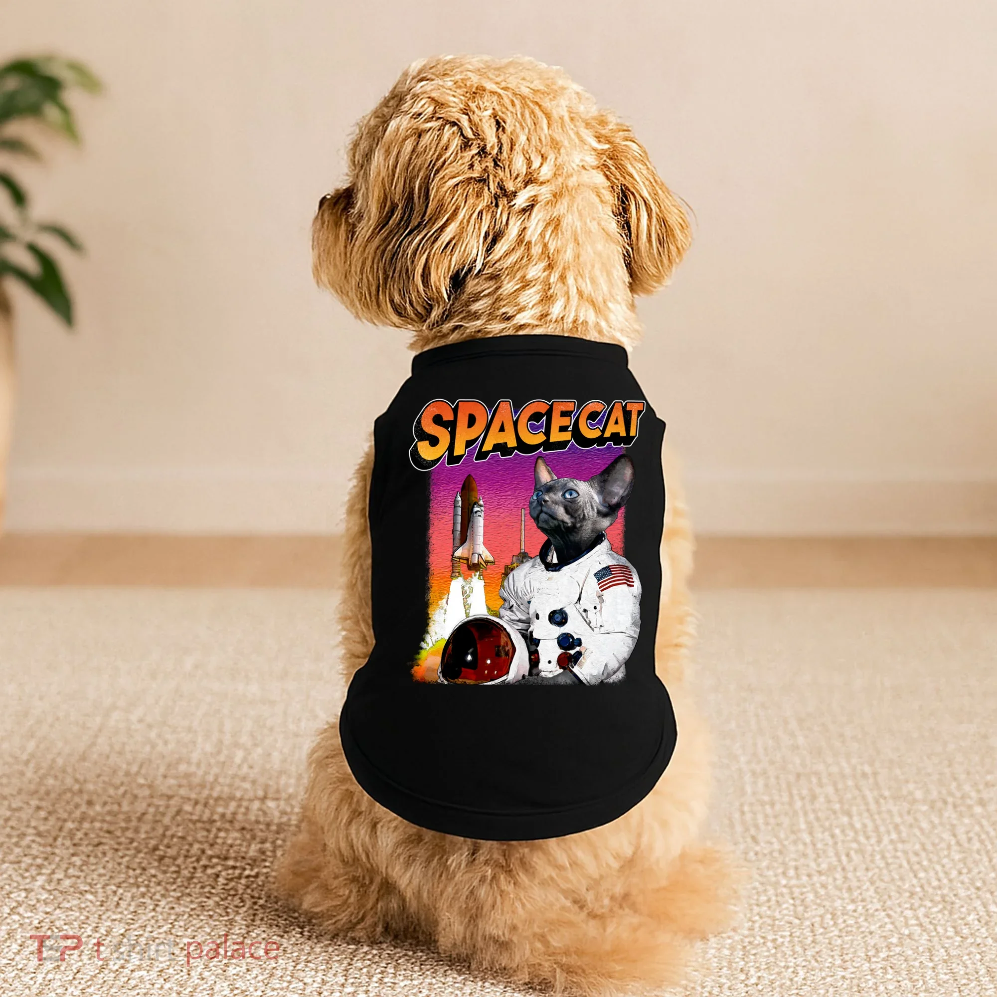 Space Cat Doggie Tank