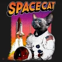 Space Cat Doggie Tank thumb 4