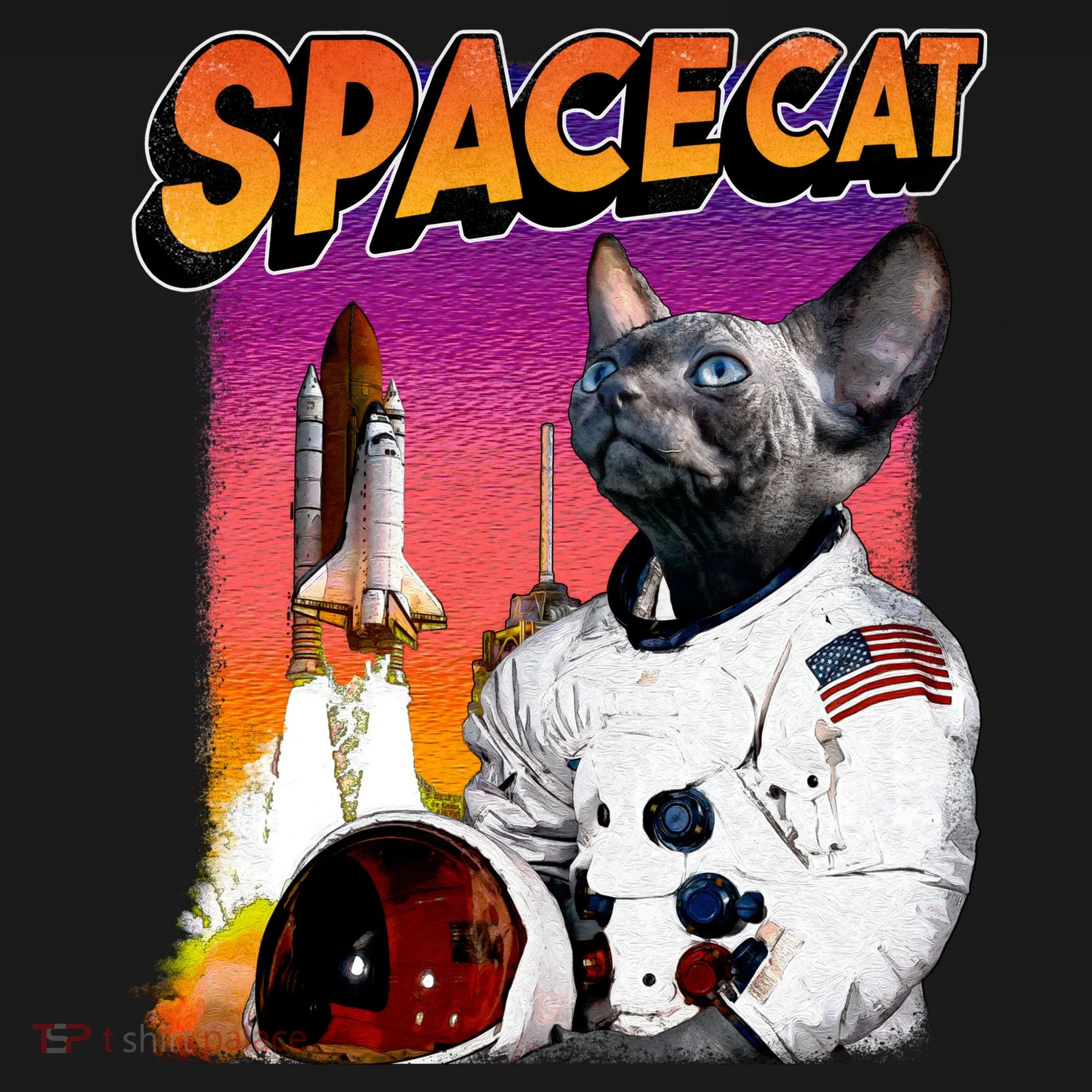 Space Cat Doggie Tank