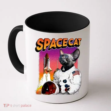 Space Cat Coffee Mug