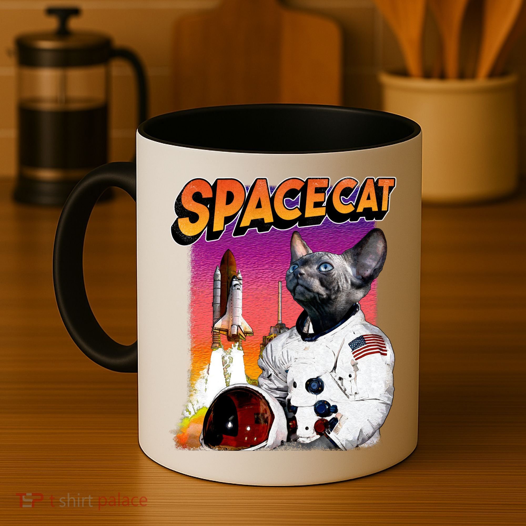 Space Cat Coffee Mug