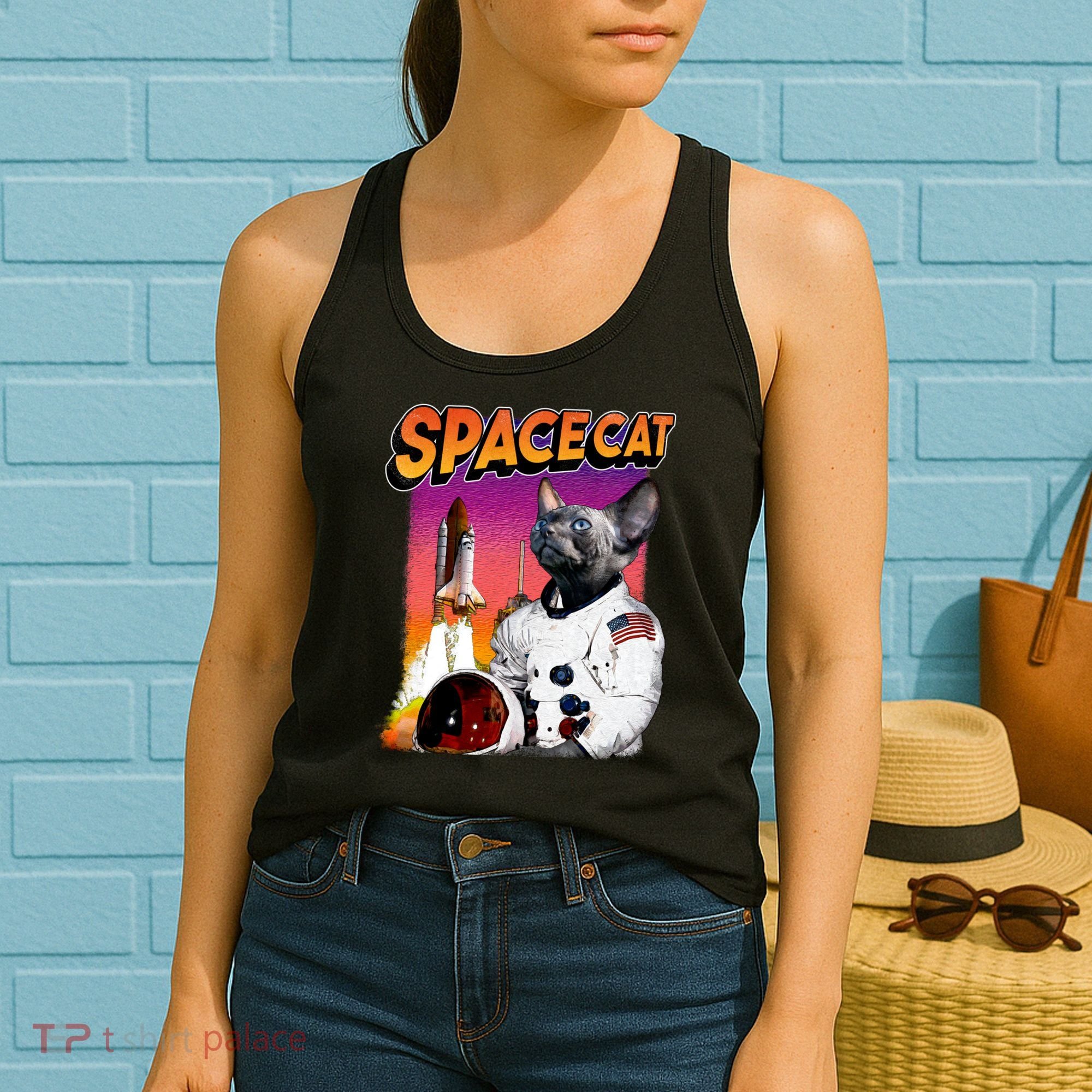 Space Cat Women's Tank Top