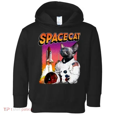 Space Cat Toddler Hoodie