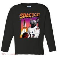 Space Cat Toddler Long Sleeve Shirt thumb 0