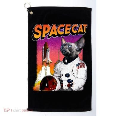 Space Cat Golf Towel