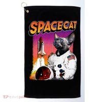 Space Cat Golf Towel thumb 0