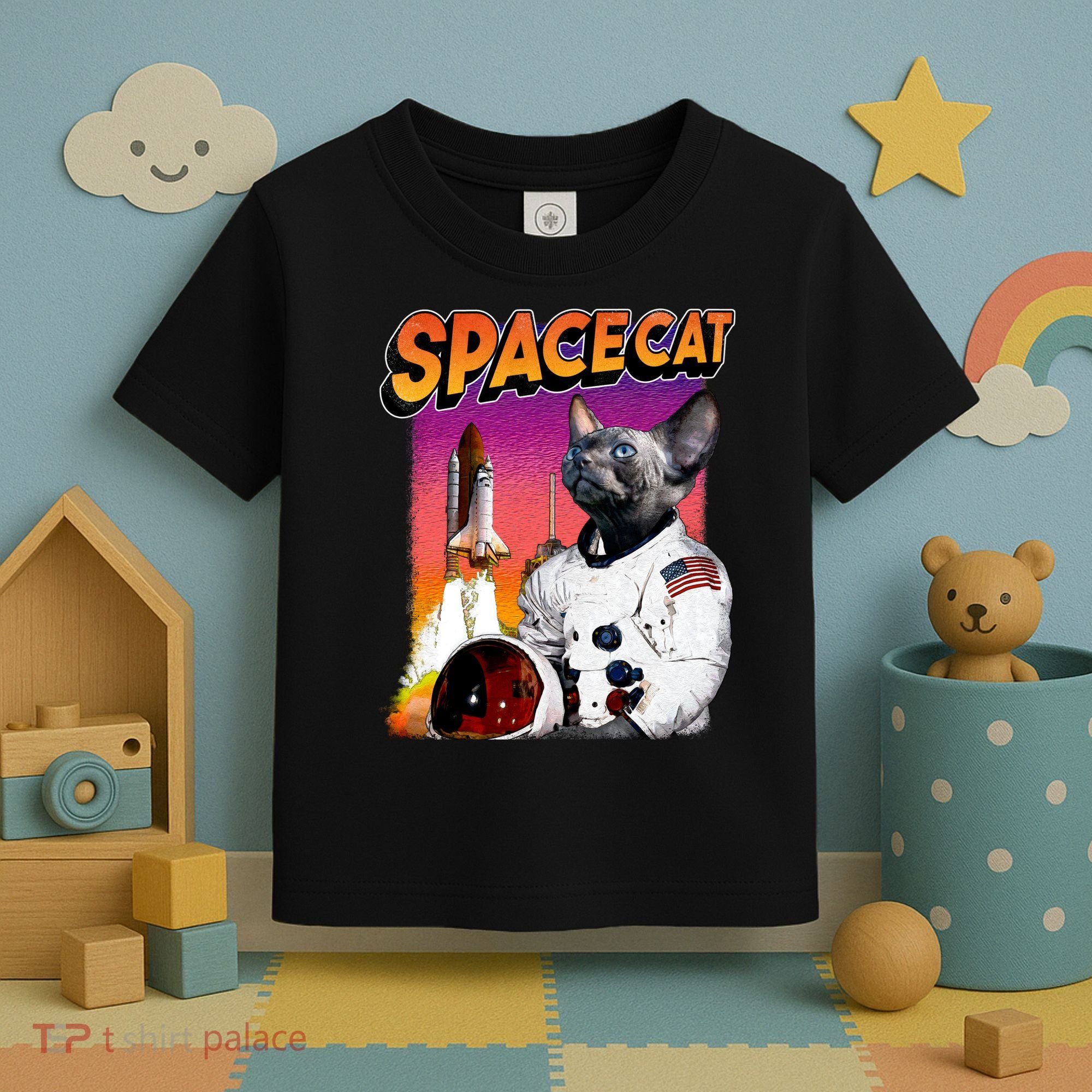 Space Cat Toddler T-Shirt