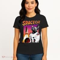 Space Cat Women's T-Shirt thumb 4