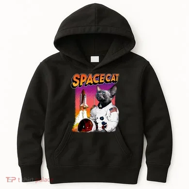 Space Cat Kids Hoodie