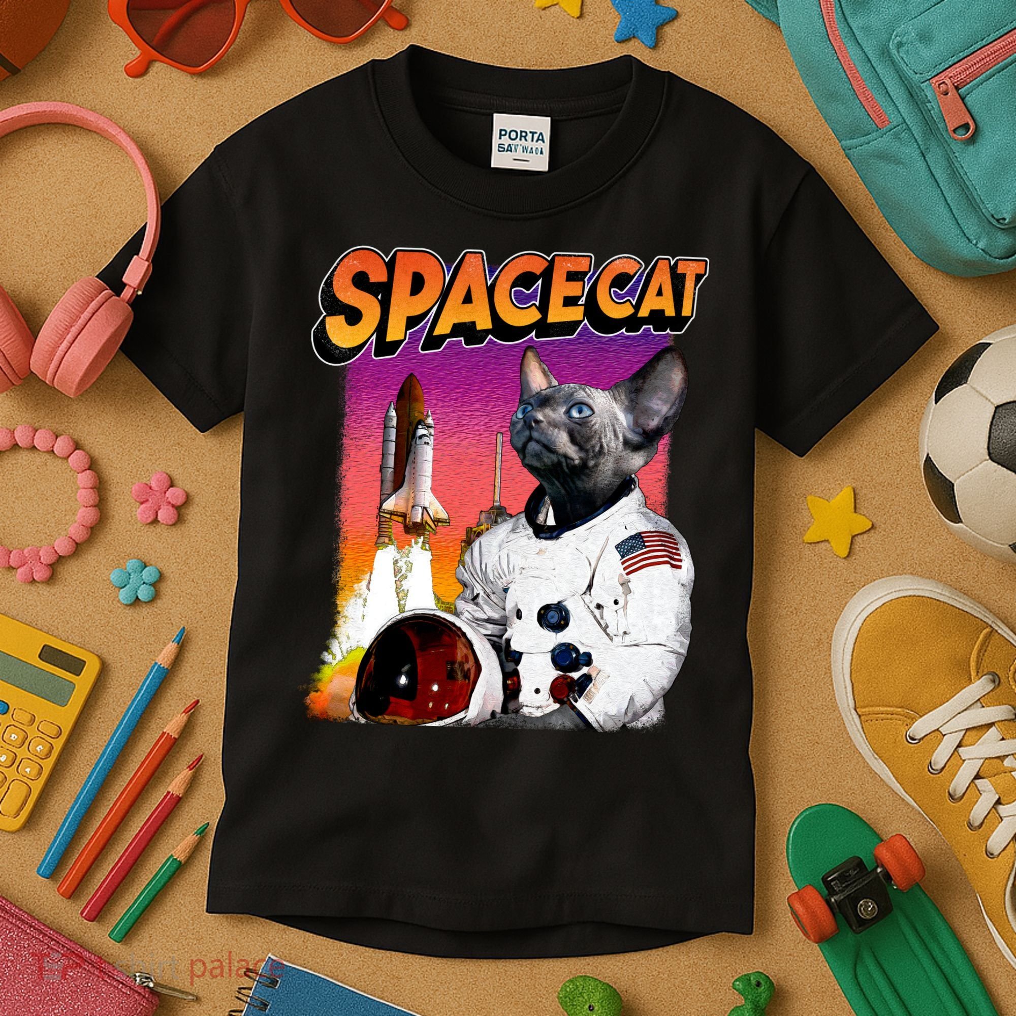 Space Cat Kids T-Shirt