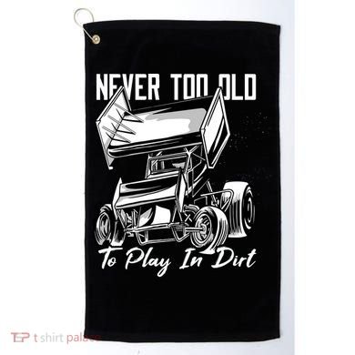 Sprint Car Golf Towel