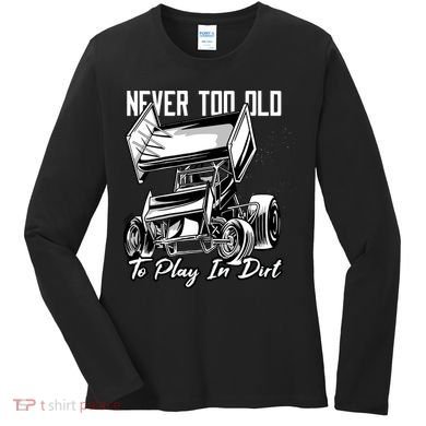 Sprint Car Women's Long Sleeve Shirt