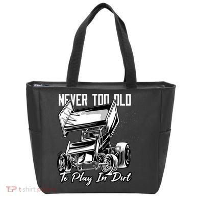 Sprint Car Tote Bag