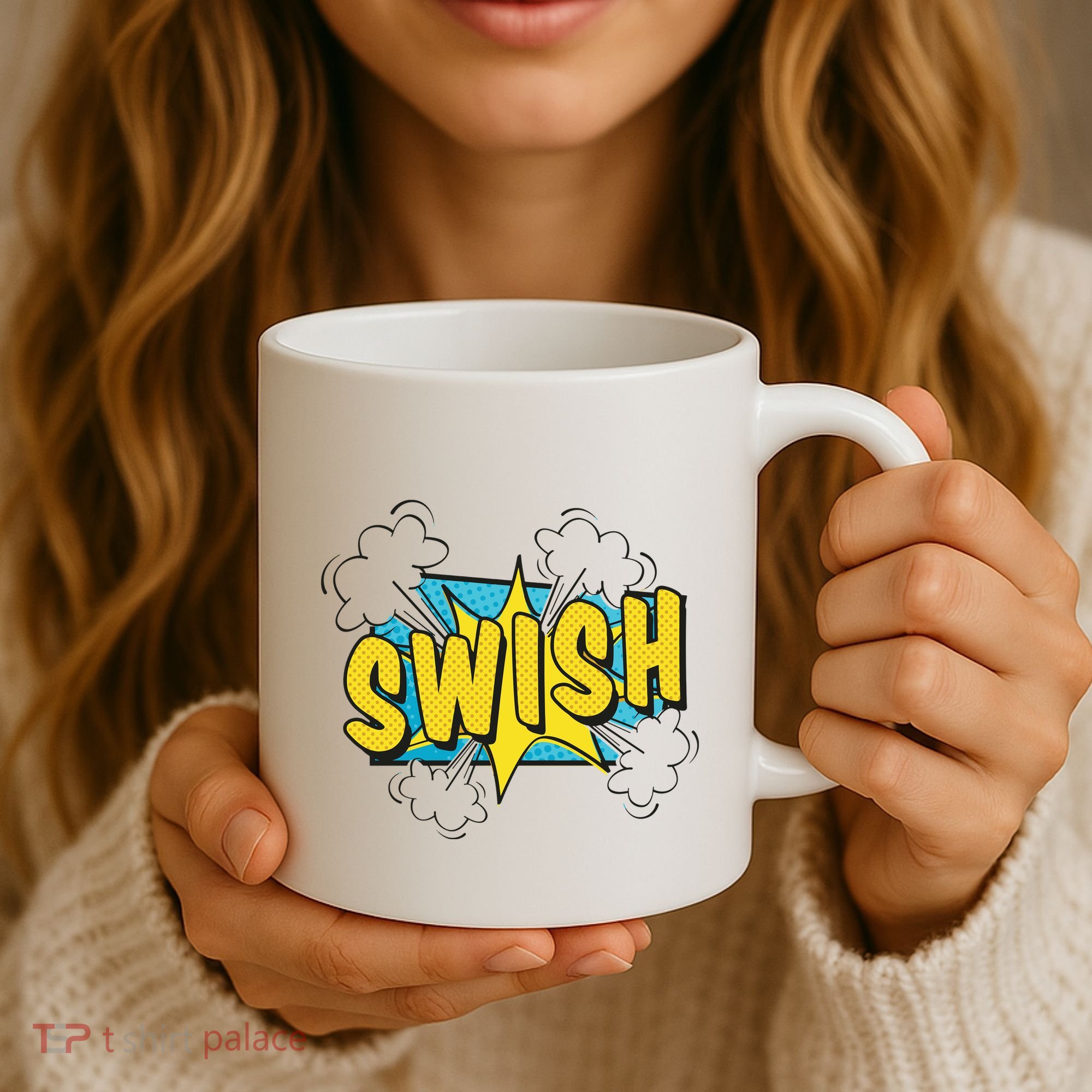 Swish Comic Coffee Mug