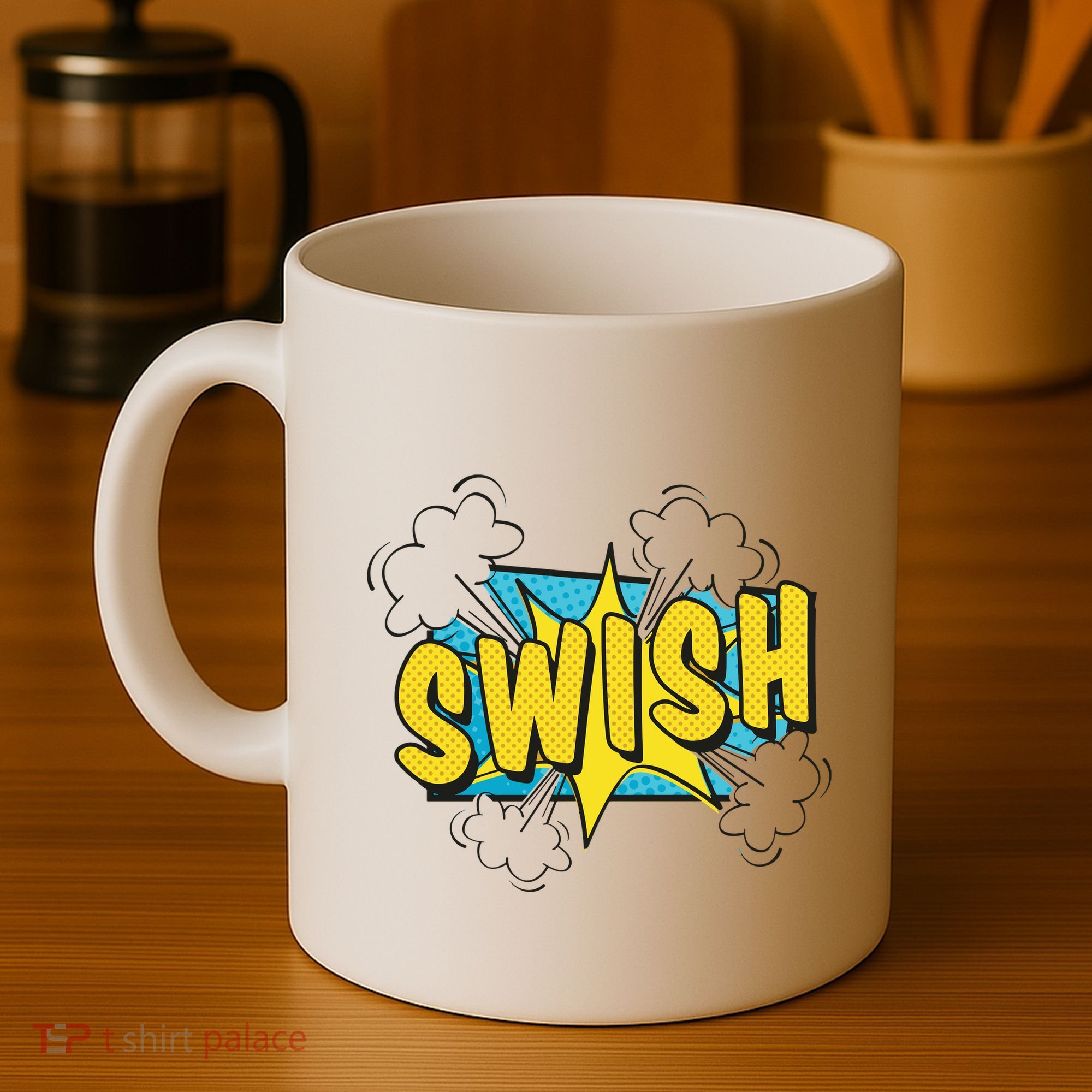 Swish Comic Coffee Mug