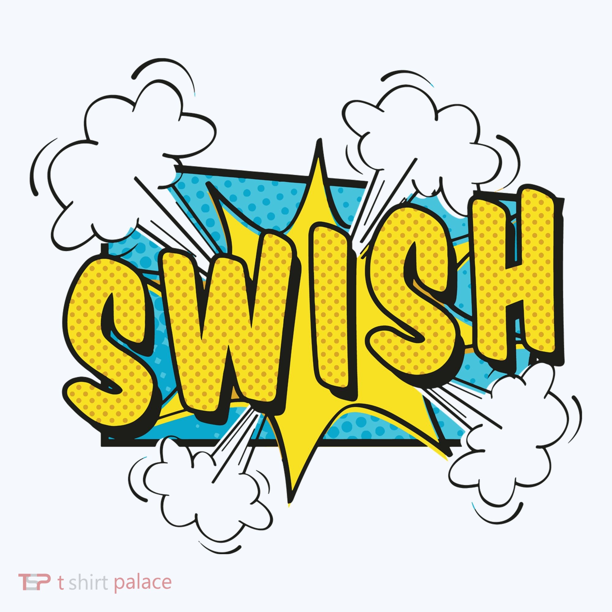 Swish Comic Ornament