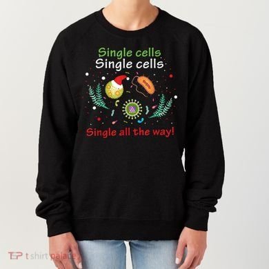 Single Cells Single Cells Science Biology Christmas Women's Sweatshirt