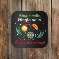 Single Cells Single Cells Science Biology Christmas Coaster thumb 0