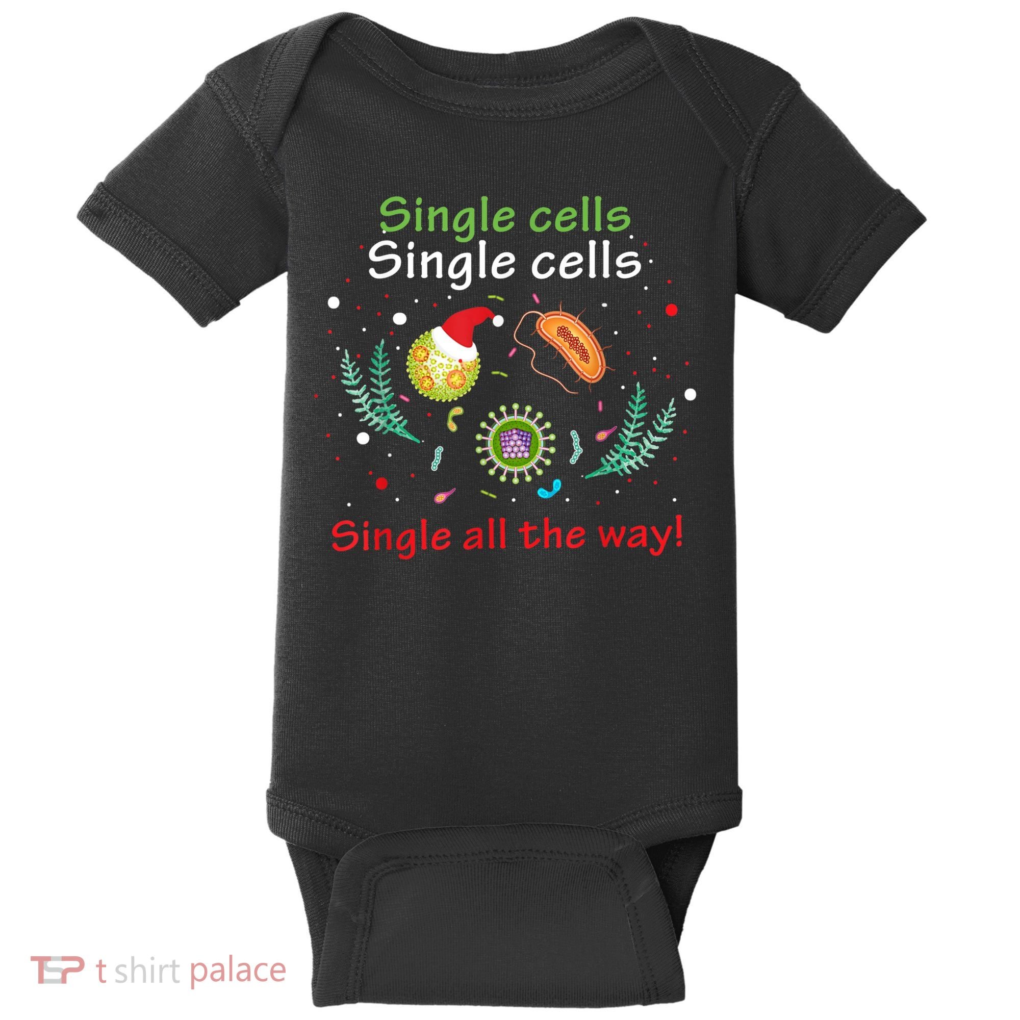 Single Cells Single Cells Science Biology Christmas Baby Bodysuit