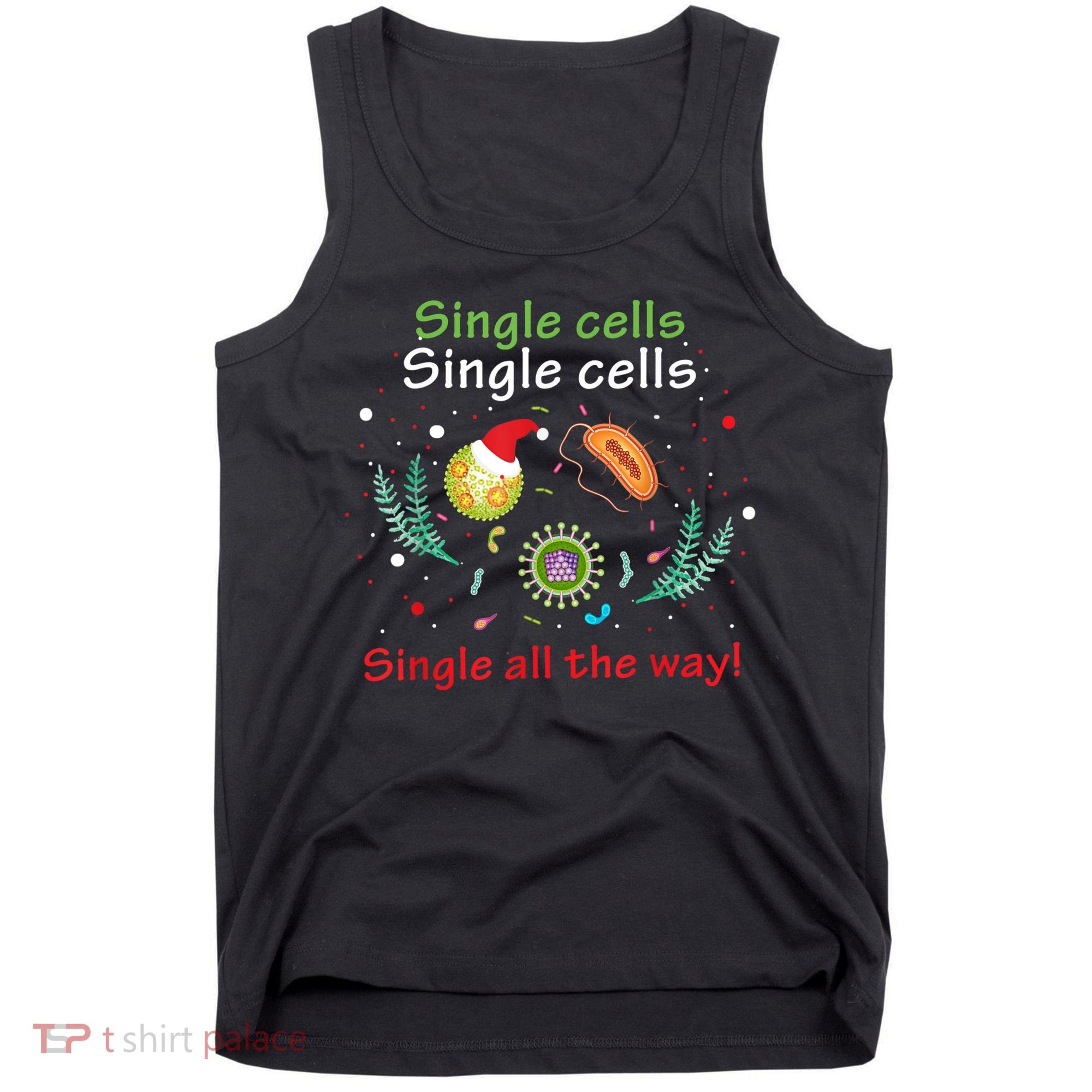 Single Cells Single Cells Science Biology Christmas Tank Top