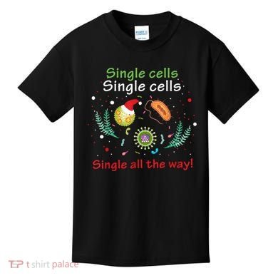 Single Cells Single Cells Science Biology Christmas Kids T-Shirt
