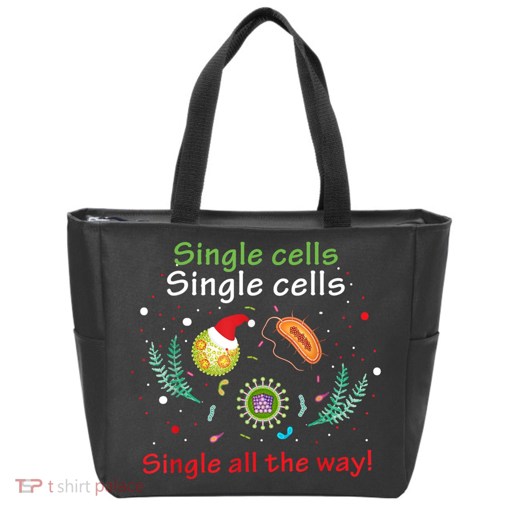 Single Cells Single Cells Science Biology Christmas Tote Bag