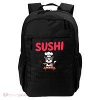 Sushi Cat  Sushi Roll Japanese Food Preppy Cat Backpack thumb 0