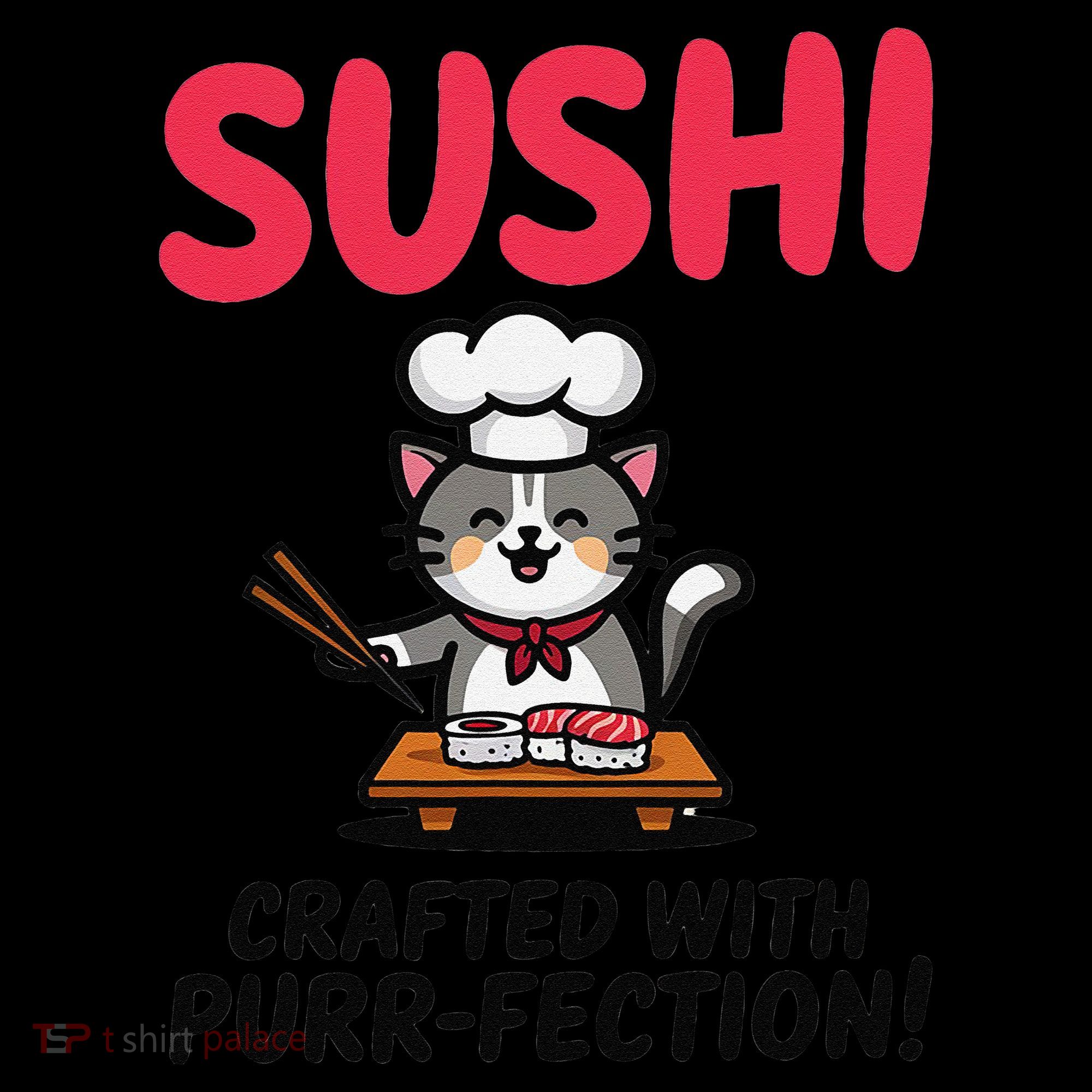 Sushi Cat  Sushi Roll Japanese Food Preppy Cat Coffee Mug