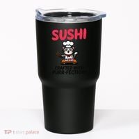 Sushi Cat  Sushi Roll Japanese Food Preppy Cat Tumbler thumb 0