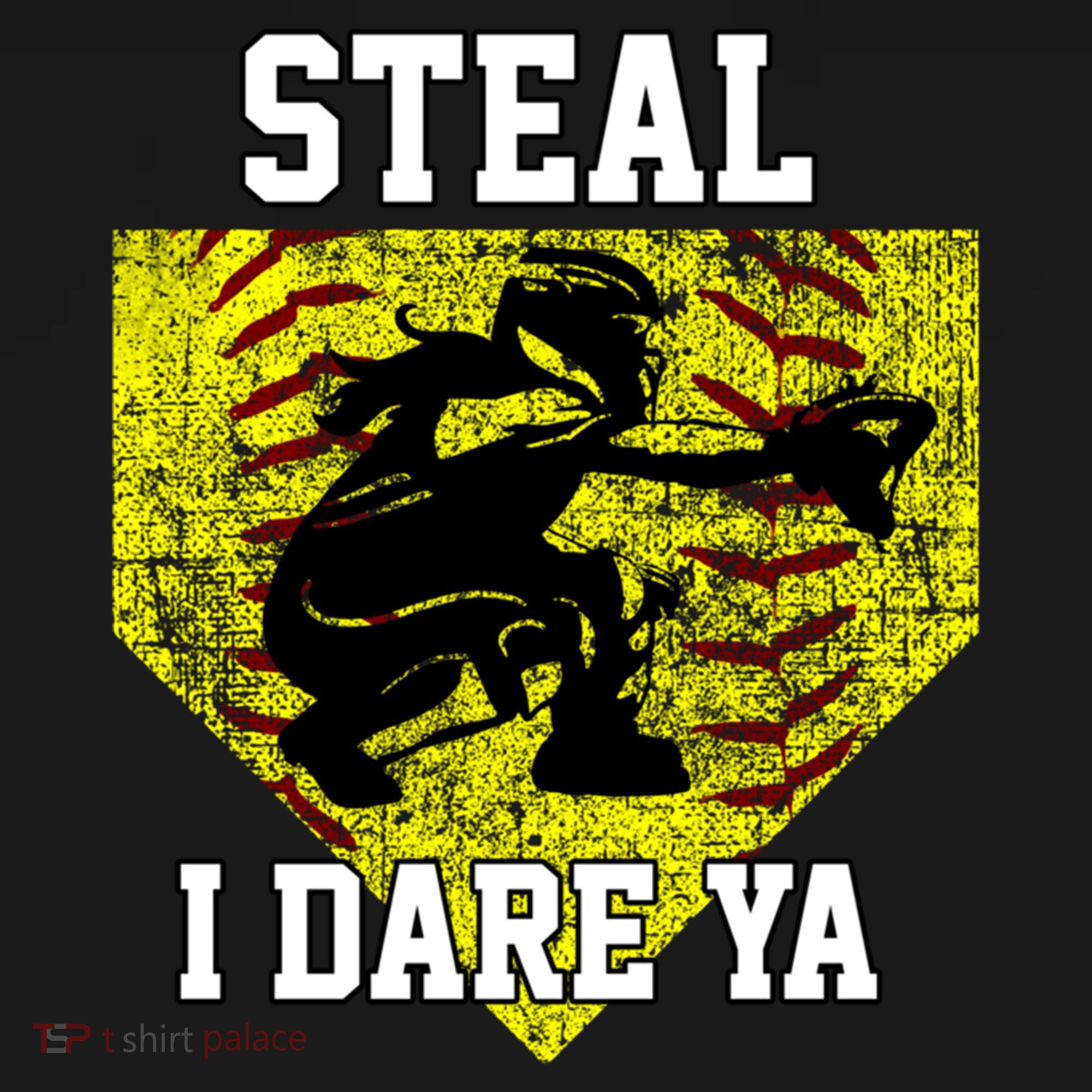 Softball Catcher Steal I Dare Ya Funny Player Gift Women's Hoodie