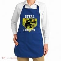 Softball Catcher Steal I Dare Ya Funny Player Gift Apron thumb 2