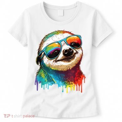 Sloth Colorful Sloth Outfit Sloth Lover Women's T-Shirt