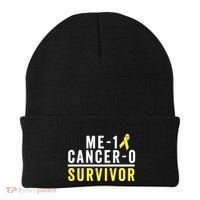 Sarcoma Cancer Survivor Awareness Gift Bone Cancer Gift Beanie thumb 0