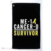 Sarcoma Cancer Survivor Awareness Gift Bone Cancer Gift Golf Towel thumb 0