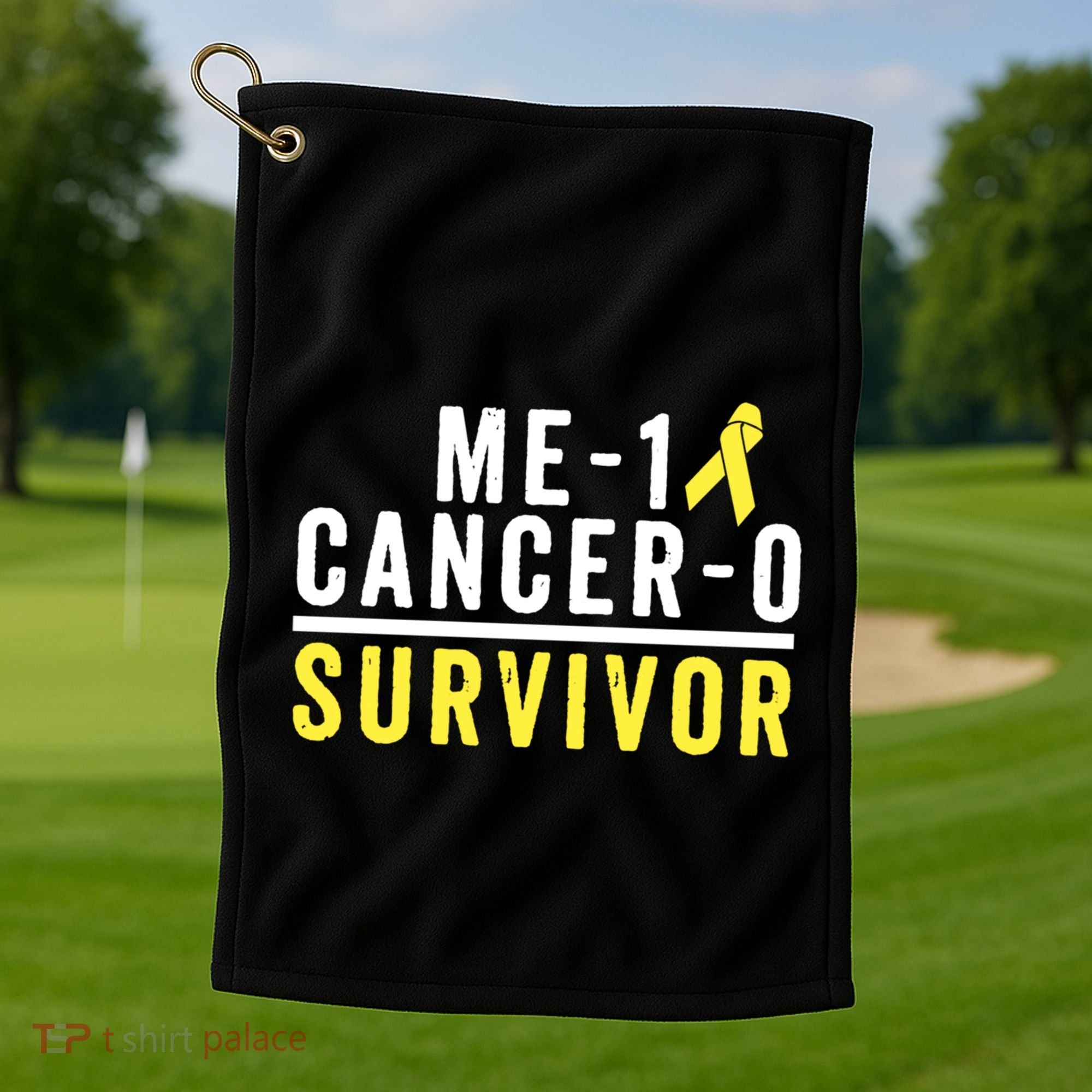 Sarcoma Cancer Survivor Awareness Gift Bone Cancer Gift Golf Towel