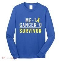 Sarcoma Cancer Survivor Awareness Gift Bone Cancer Gift Long Sleeve Shirt thumb 0