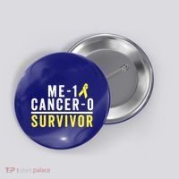 Sarcoma Cancer Survivor Awareness Gift Bone Cancer Gift Button thumb 0