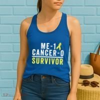 Sarcoma Cancer Survivor Awareness Gift Bone Cancer Gift Women's Tank Top thumb 2