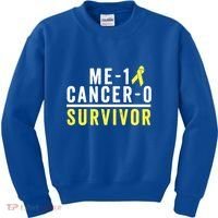 Sarcoma Cancer Survivor Awareness Gift Bone Cancer Gift Kids Sweatshirt thumb 0