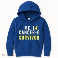 Sarcoma Cancer Survivor Awareness Gift Bone Cancer Gift Kids Hoodie thumb 0