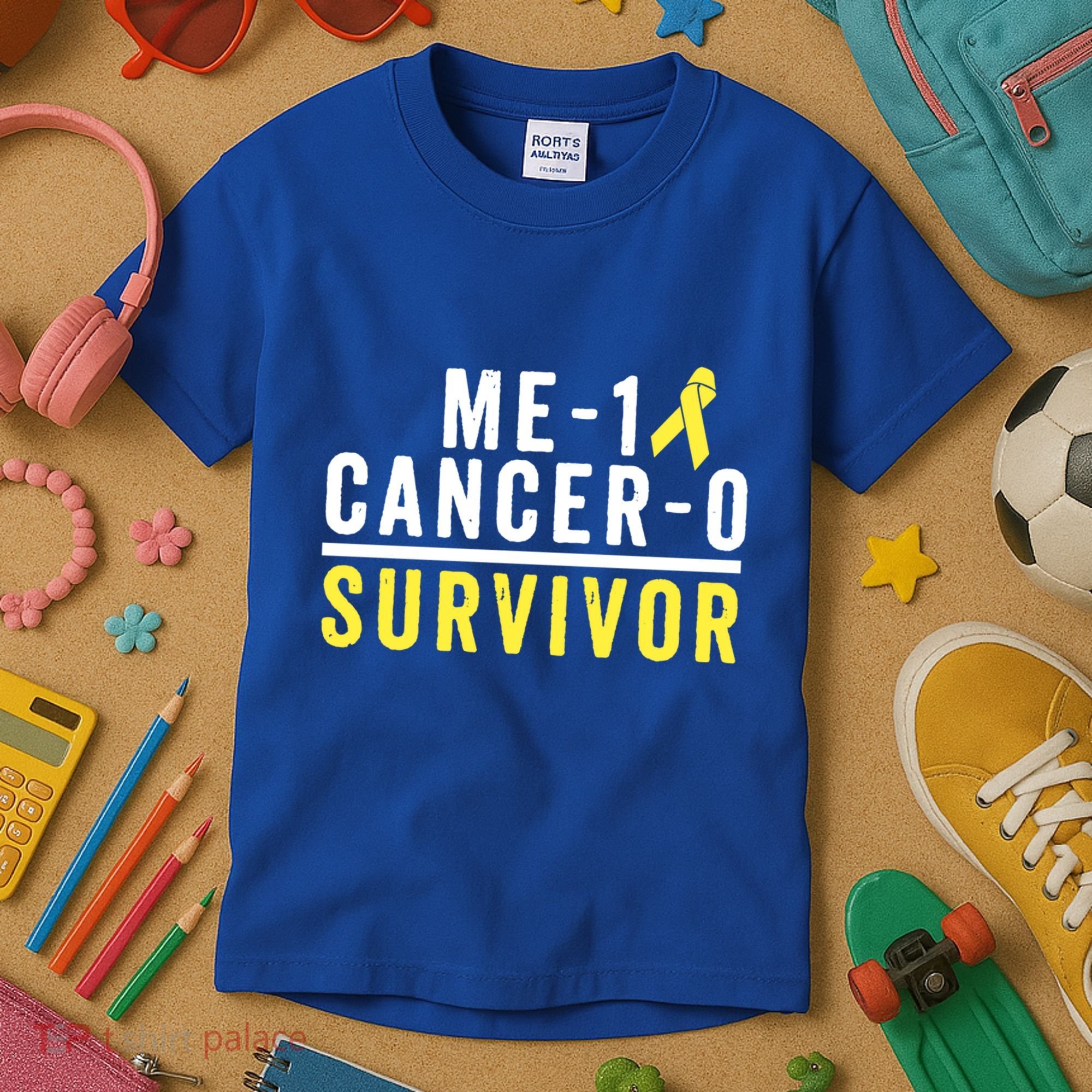 Sarcoma Cancer Survivor Awareness Gift Bone Cancer Gift Kids T-Shirt