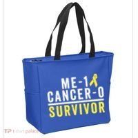 Sarcoma Cancer Survivor Awareness Gift Bone Cancer Gift Tote Bag thumb 2