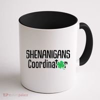 Shenanigans Coordinator St Patrick's Day Coffee Mug thumb 1